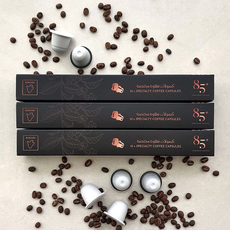 كبسولات قهوة من بوروندي – متوافقة مع مكائن NESPRESSO نيسبريسو