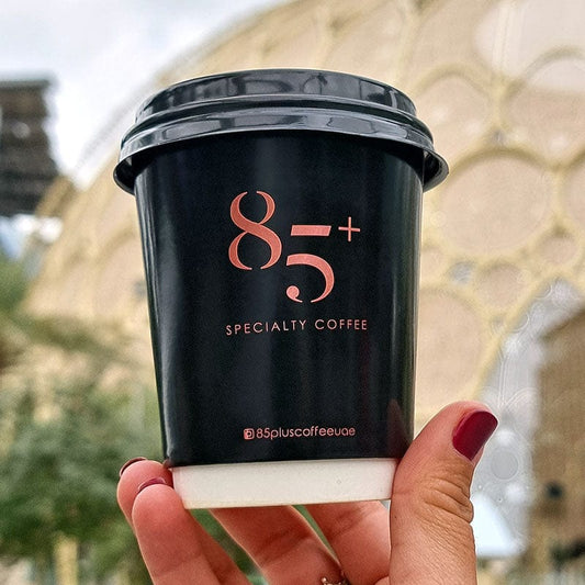 Cups & Lids - 10pcs | عدد 10 أكواب ورقية مع غطاء