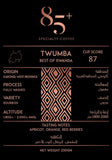 RWANDA, TWUMBA | Cup Score 87